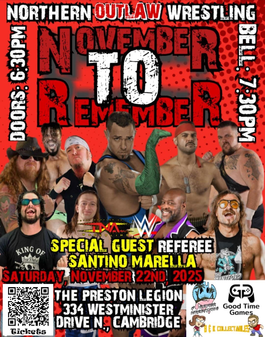 Northern Outlaw Wrestling presents: November to Remember
