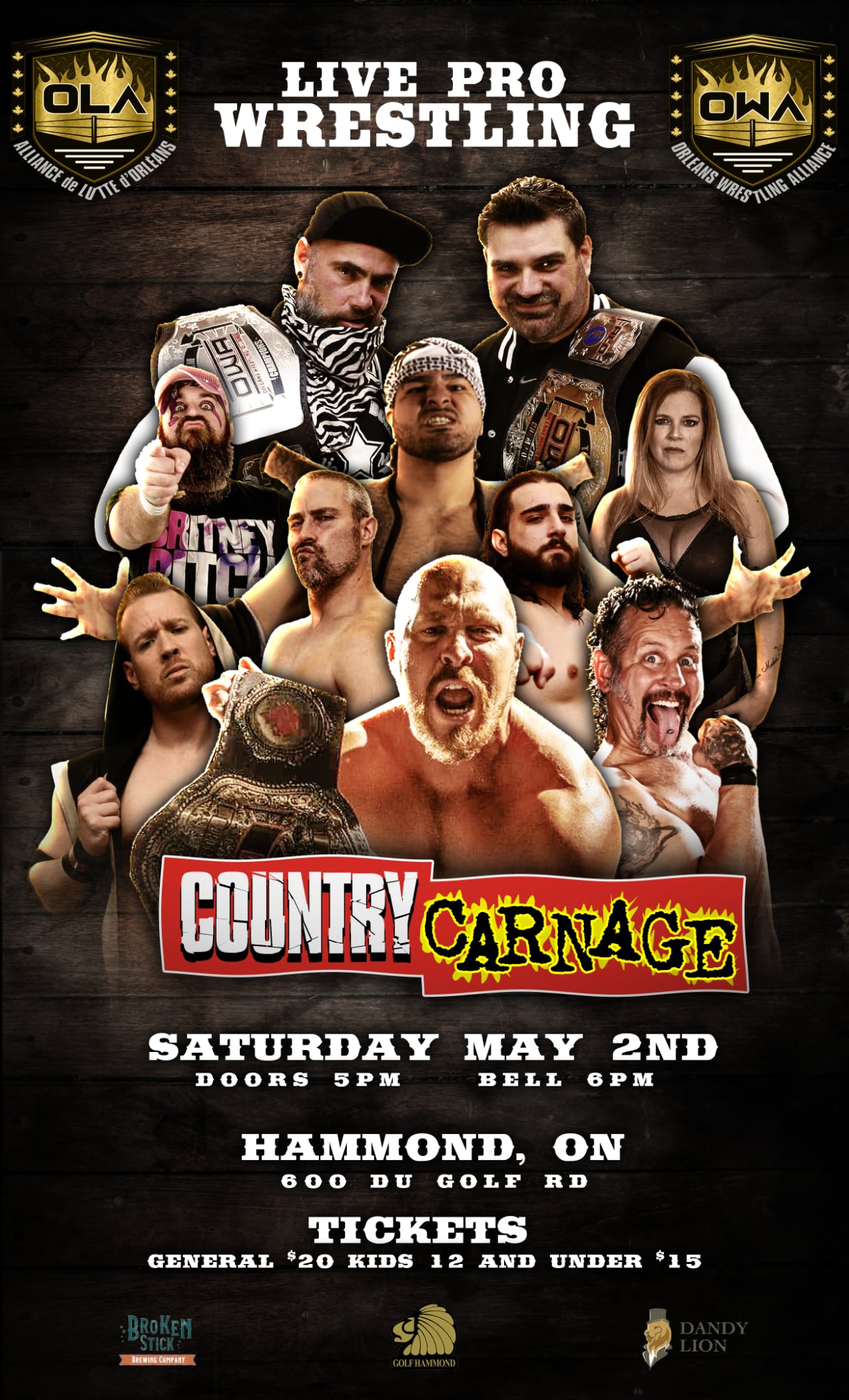 OWA- Country Carnage 