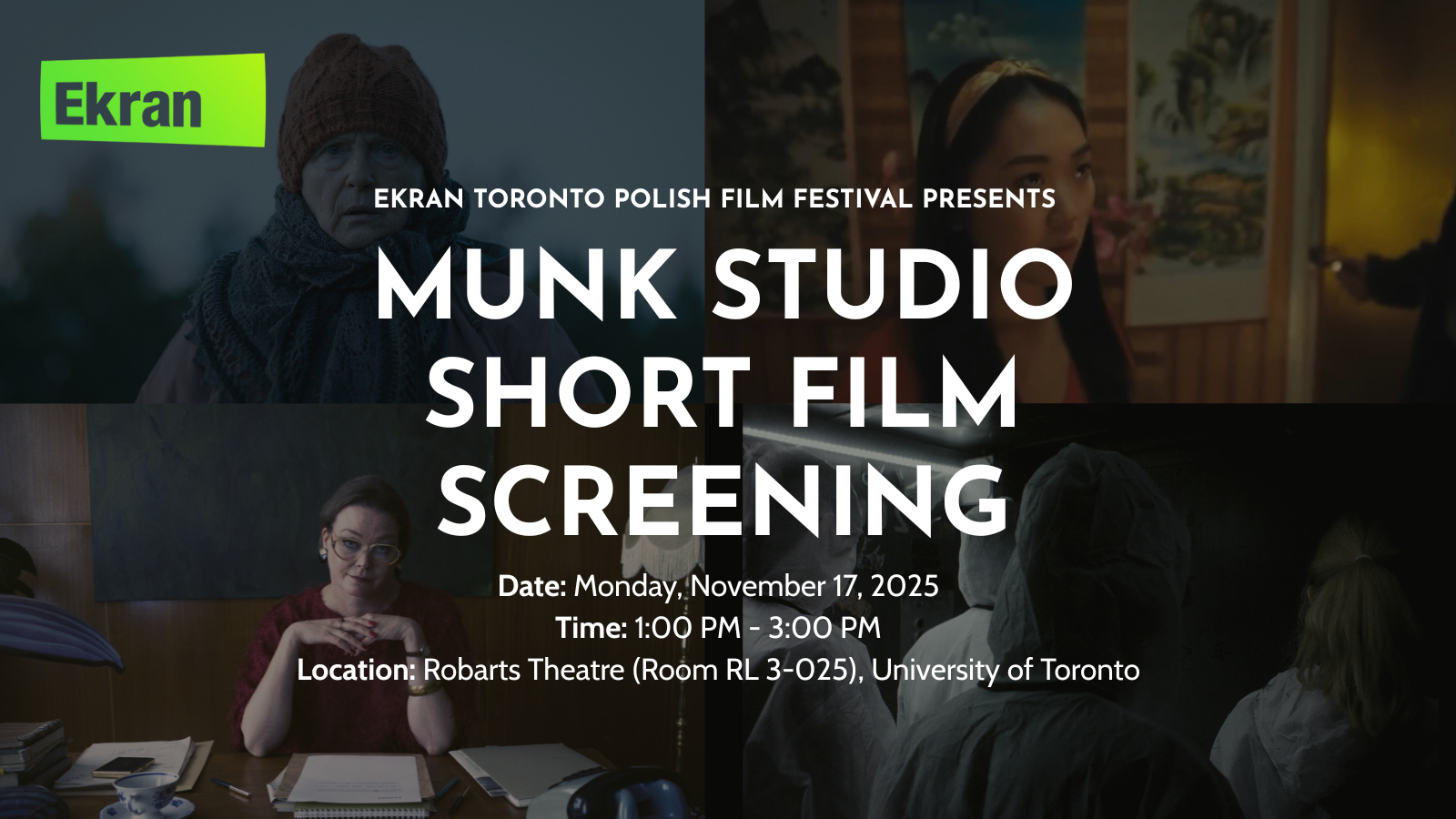 Munk Studio Short Film screening