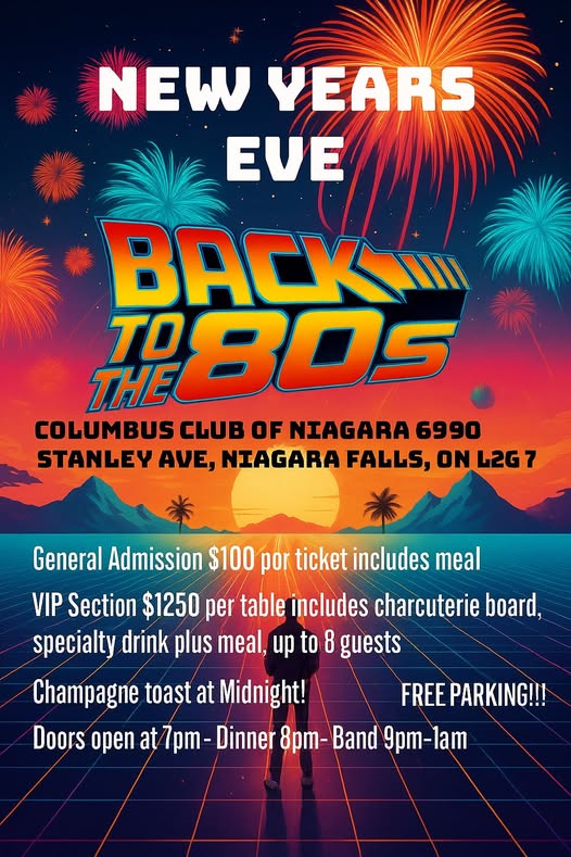 Totally 80's New Years Eve!!
