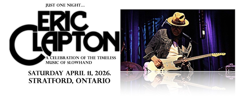 JUST ONE NIGHT.  A CELEBRATION OF THE TIMELESS MUSIC OF SLOWHAND.  ERIC CLAPTON