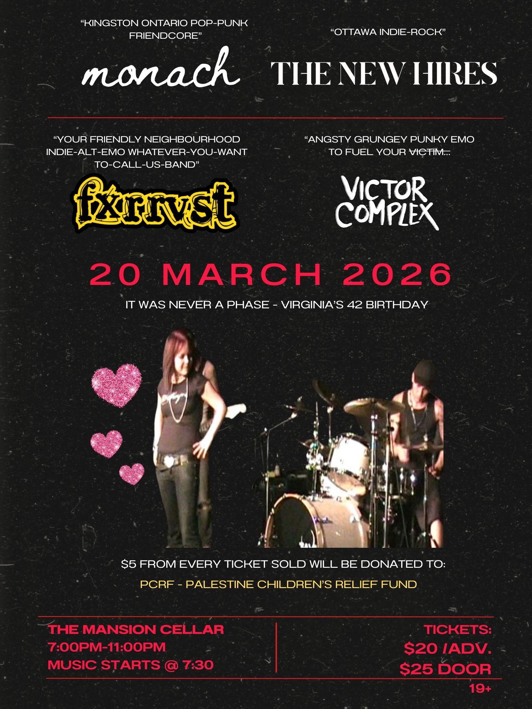 Monach, The New Hires, FXVRRST, Victor Complex