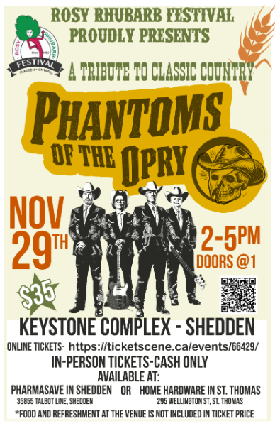 PHANTOMS OF THE OPRY in SHEDDEN ONTARIO